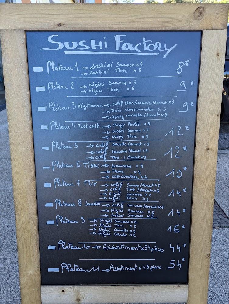 Sushi Factory - Menu Image 4